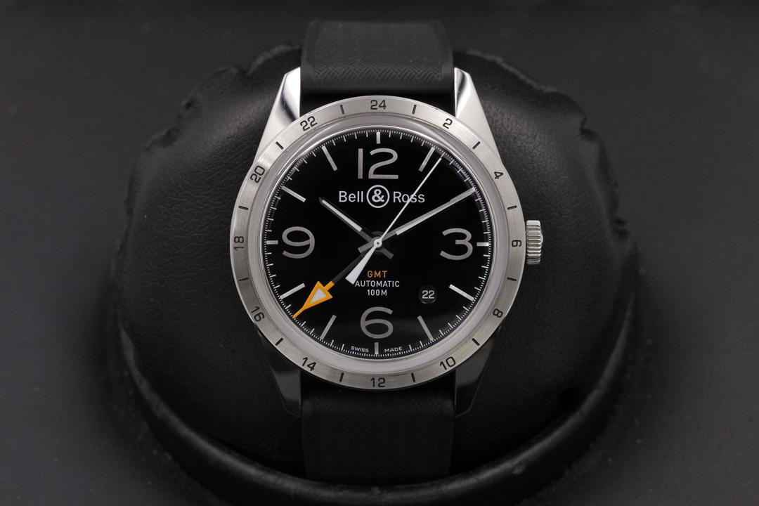 Bell & Ross Br 123 Gmt Brv123-bl-gmt/srb
