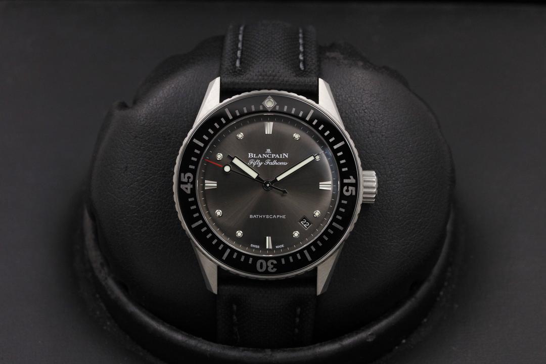 Blancpain Fifty Fathoms Bathyscaphe 38 5100b-1110-b52a