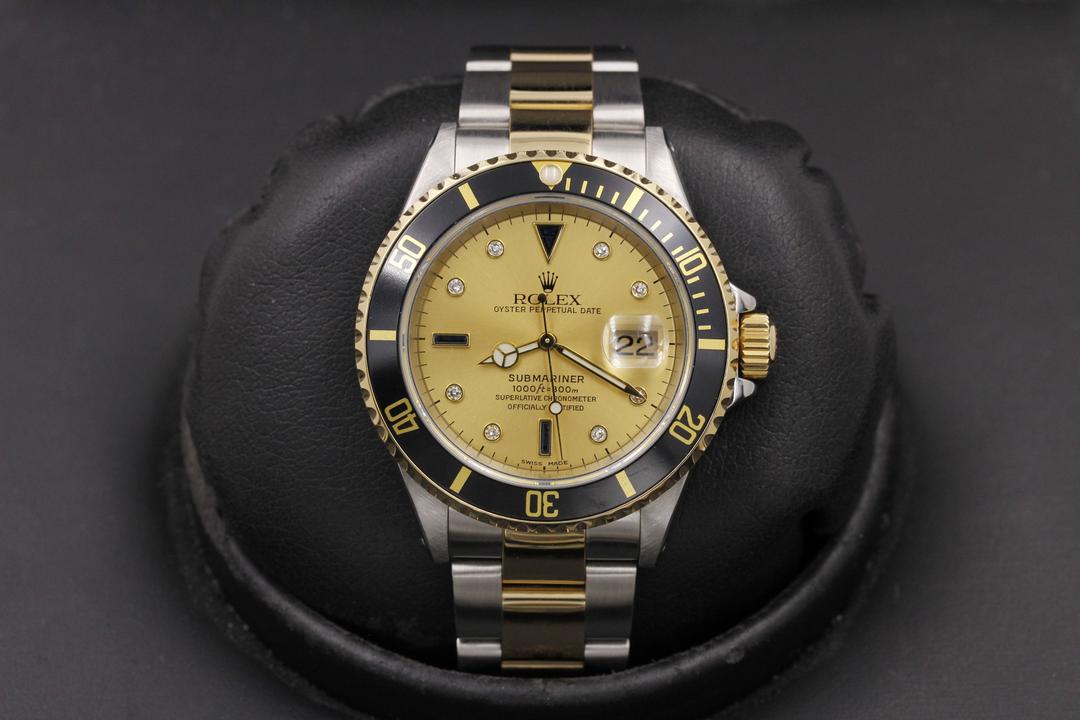 Rolex Submariner "Serti" 16613
