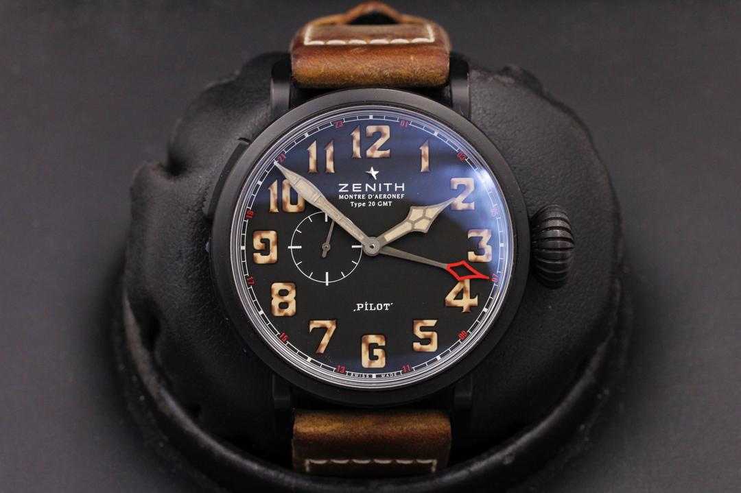 Zenith Pilot Montre D Aeronef Type 20 Gmt 96.2430.693/24