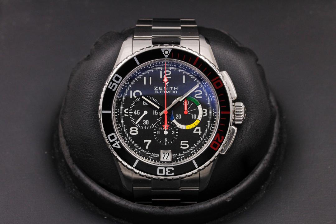 Zenith El Primero Stratos Rainbow "Flyback" 03.2061.405