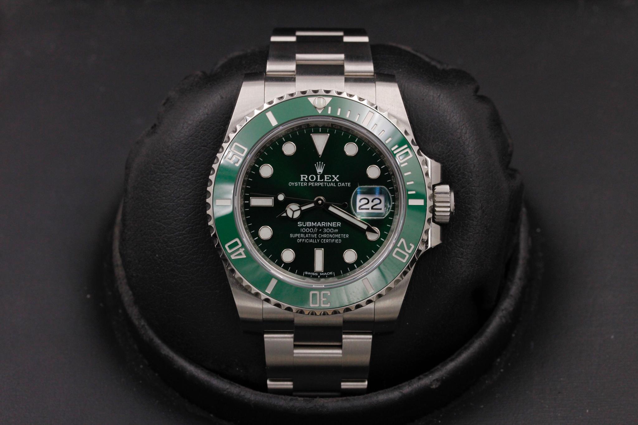 Rolex 2018 Mint Submariner Hulk 116610LV