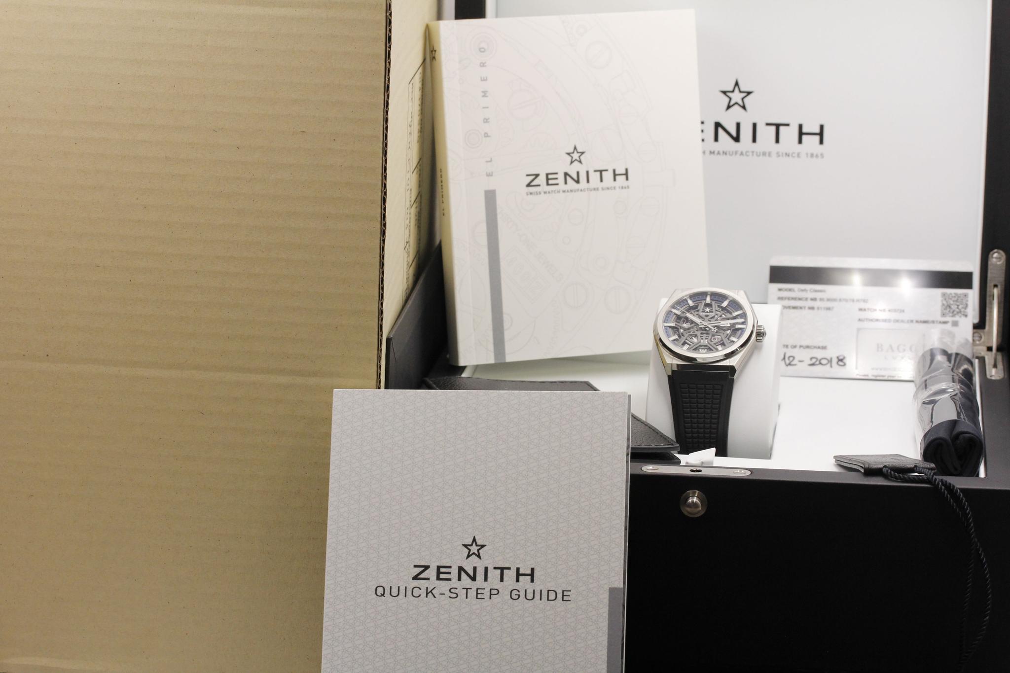 Authentic Used Zenith Defy Classic 95.9000.670 Watch (10-10-ZEN-G7H5LR)
