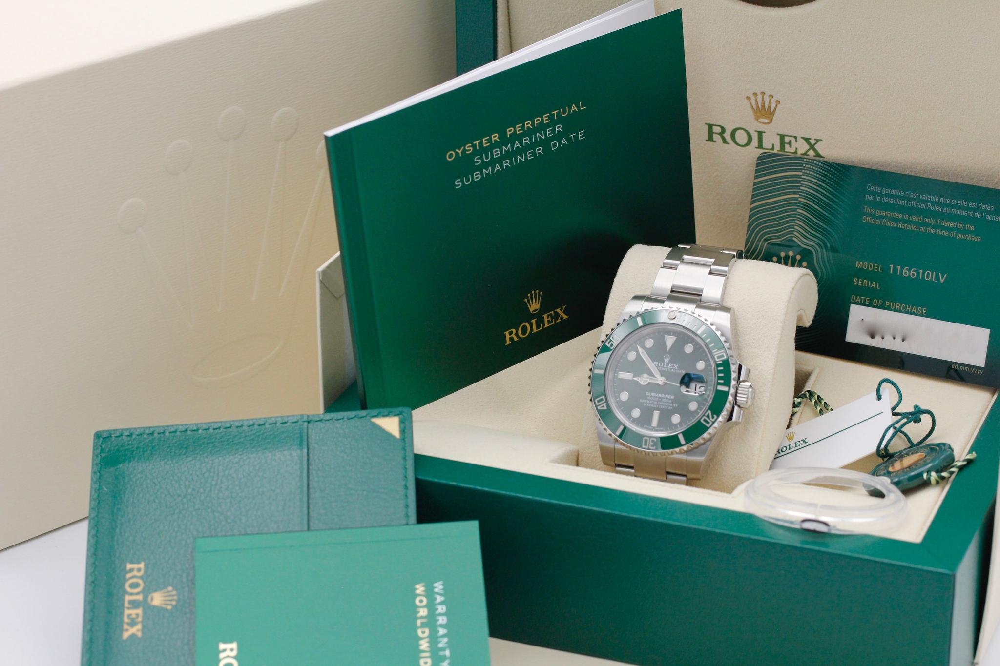 Rolex Submariner Date HULK 116610LV - Trendy Tickers