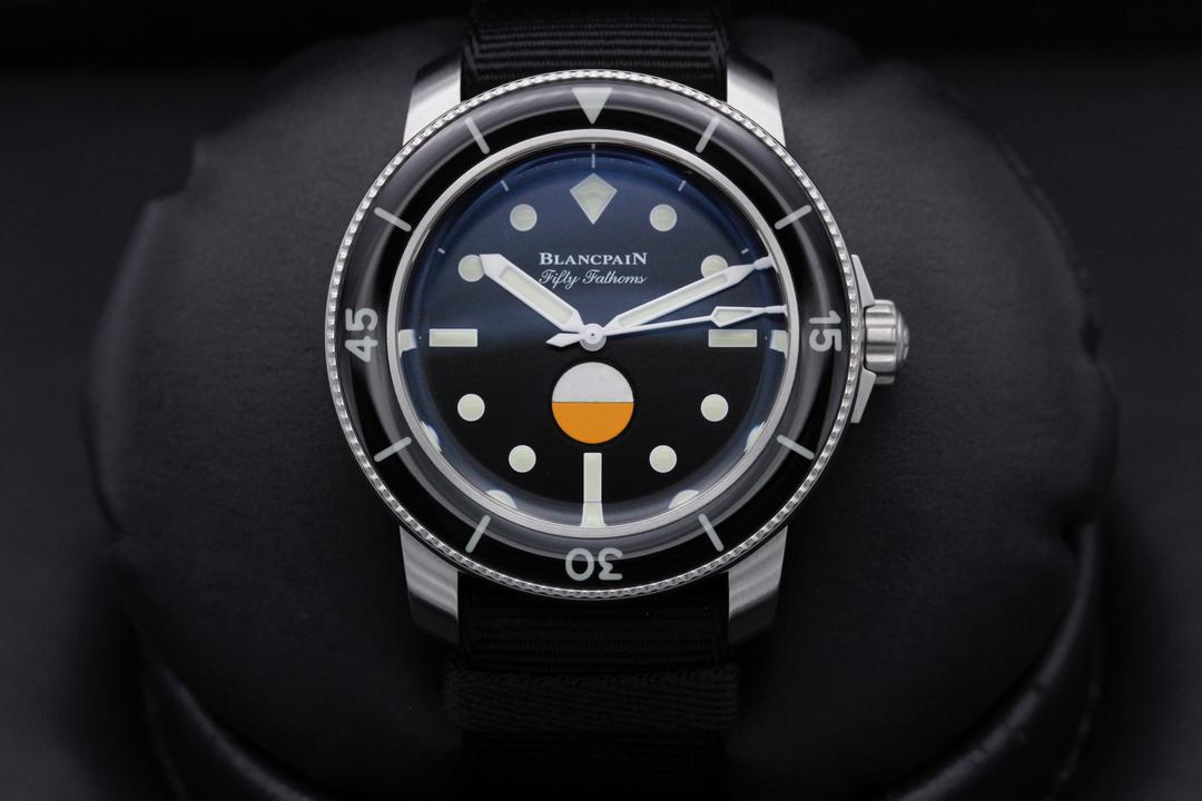 Blancpain Fifty Fathoms Milspec - Hodinkee Special Edition 5008 11b30 Naba