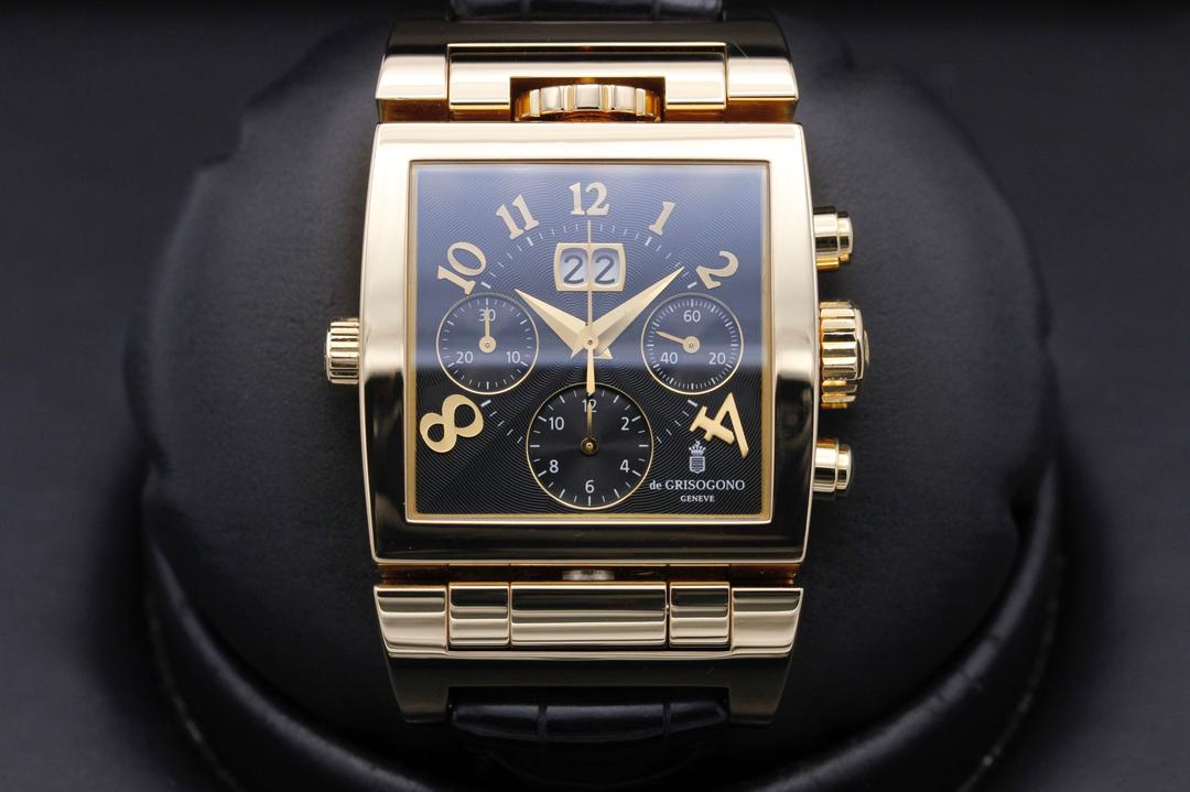 De Grisogono Instrumento Doppio Chronograph Cr N04