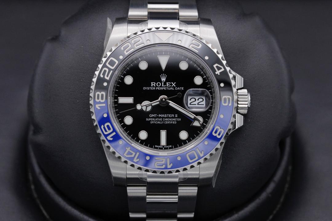 Rolex GMT Master II BLNR "Batman" 116710