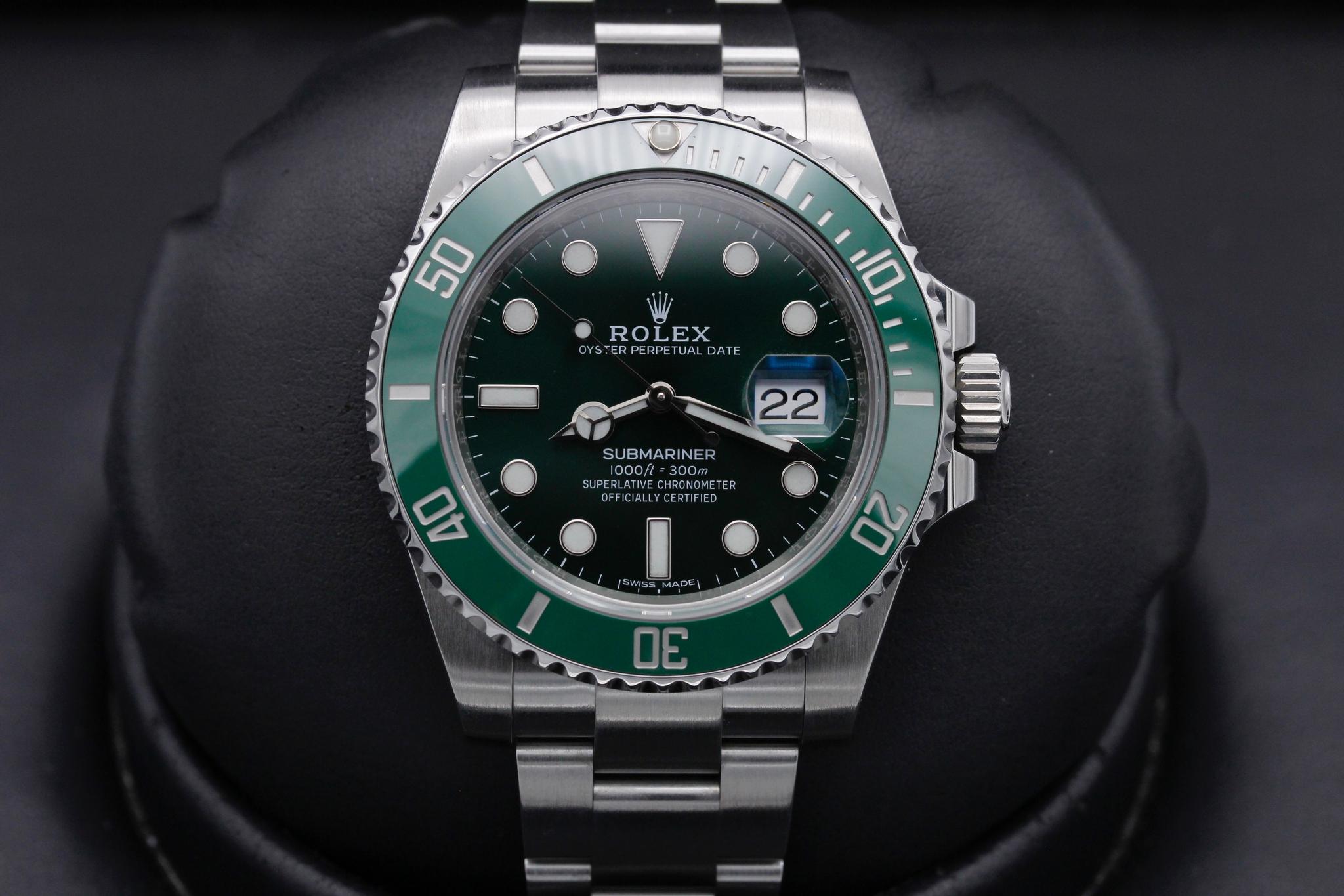 Pre-Owned Rolex Submariner Date Hulk 116610LV