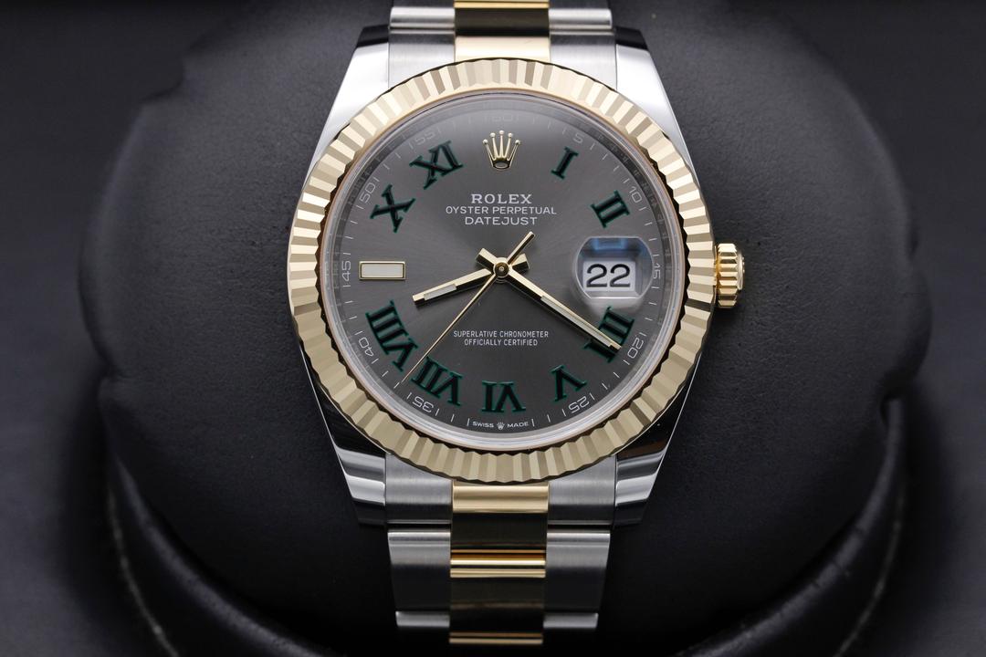 Rolex Datejust 41 "Wimbledon" 126333