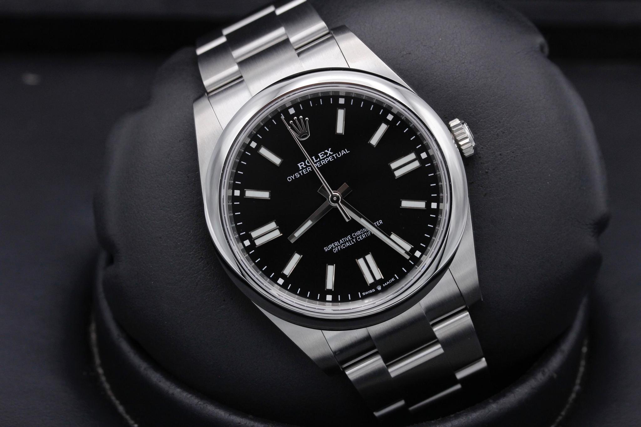 ROLEX Oyster Perpetual 41 - black dial 