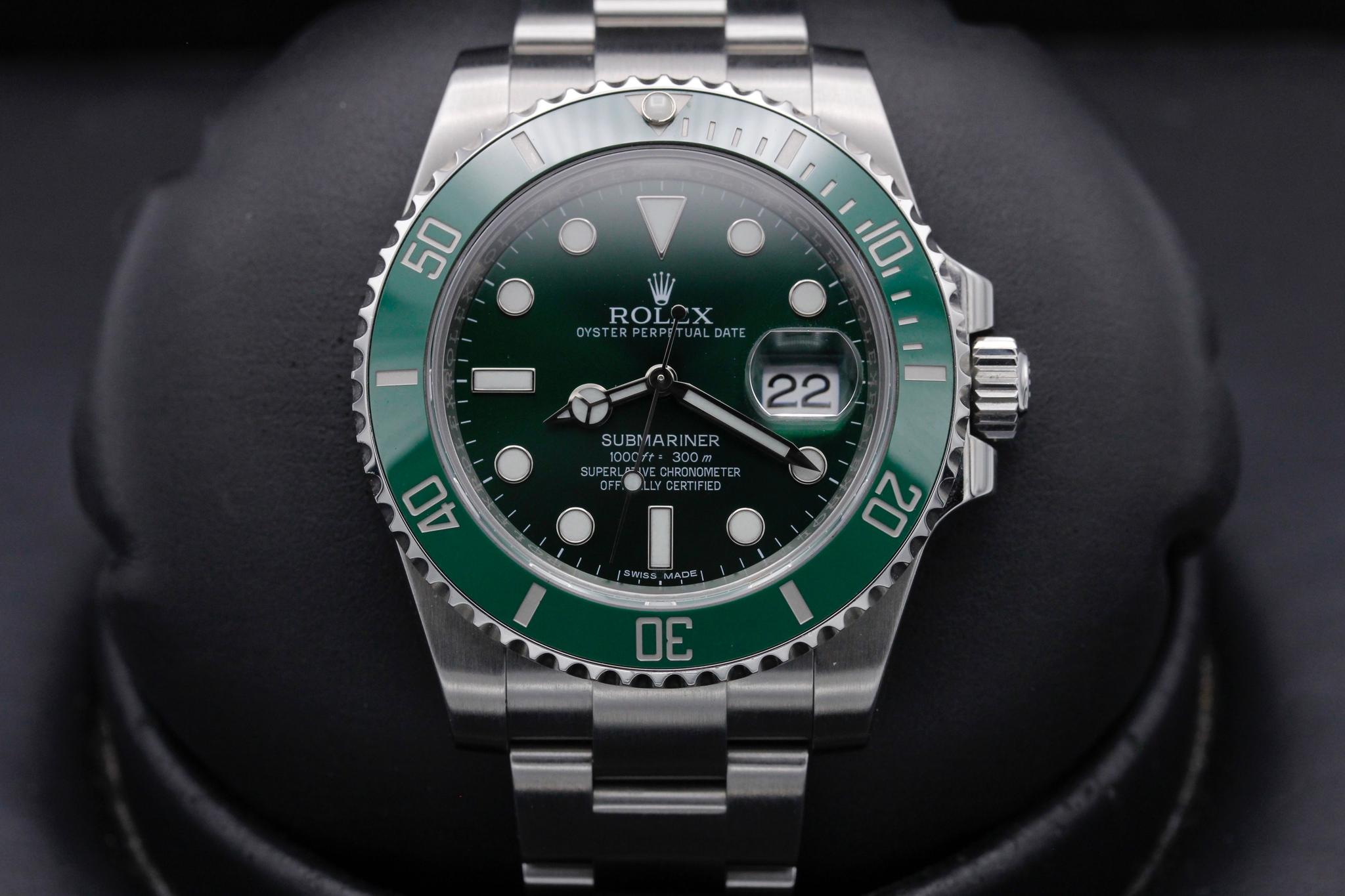 Pre-owned Rolex Submariner Watch | 116610LV | Fct Credit/Debit Card