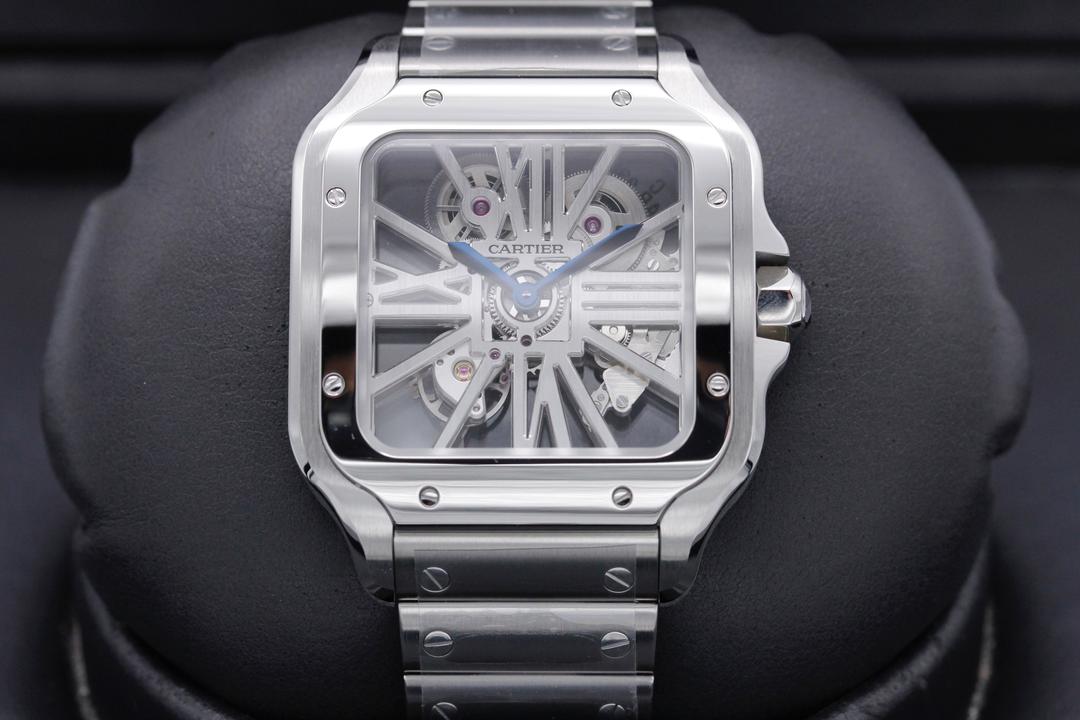 Cartier Santos De Cartier Skeleton WHSA0015