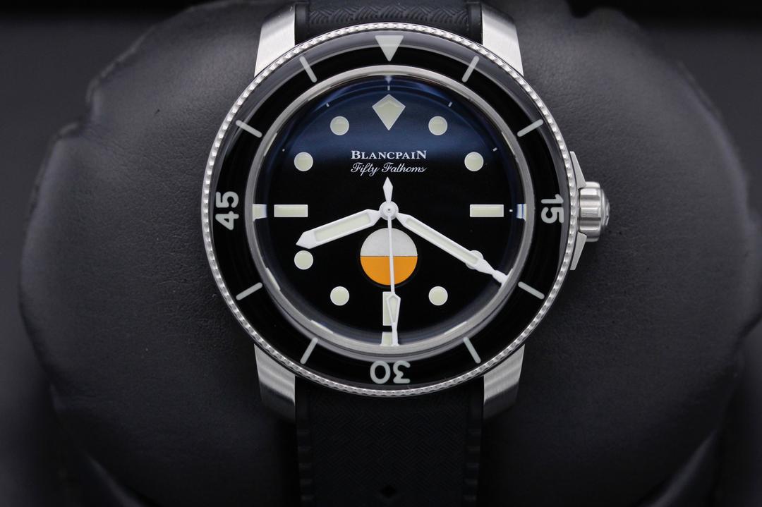 Blancpain Fifty Fathoms Mil-spec Hodinkee Limited Edition 5008 11b30 Naba