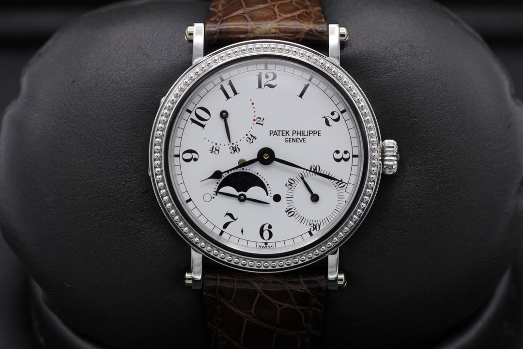 Patek Philippe Complications Power Reserve Moonphases 5015p