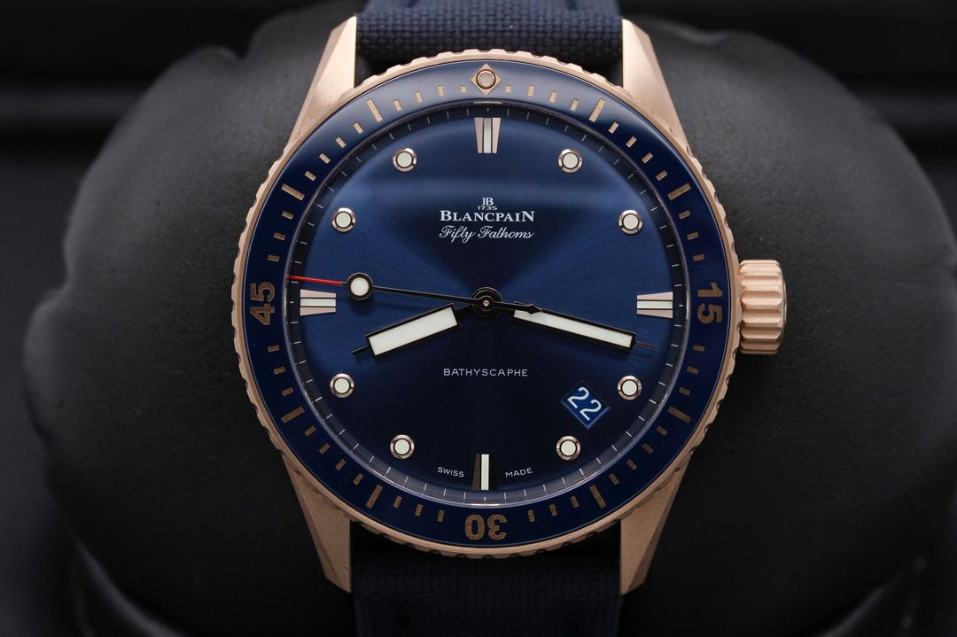 Blancpain Fifty Fathoms Bathyscaphe 5000-36s40-o52a