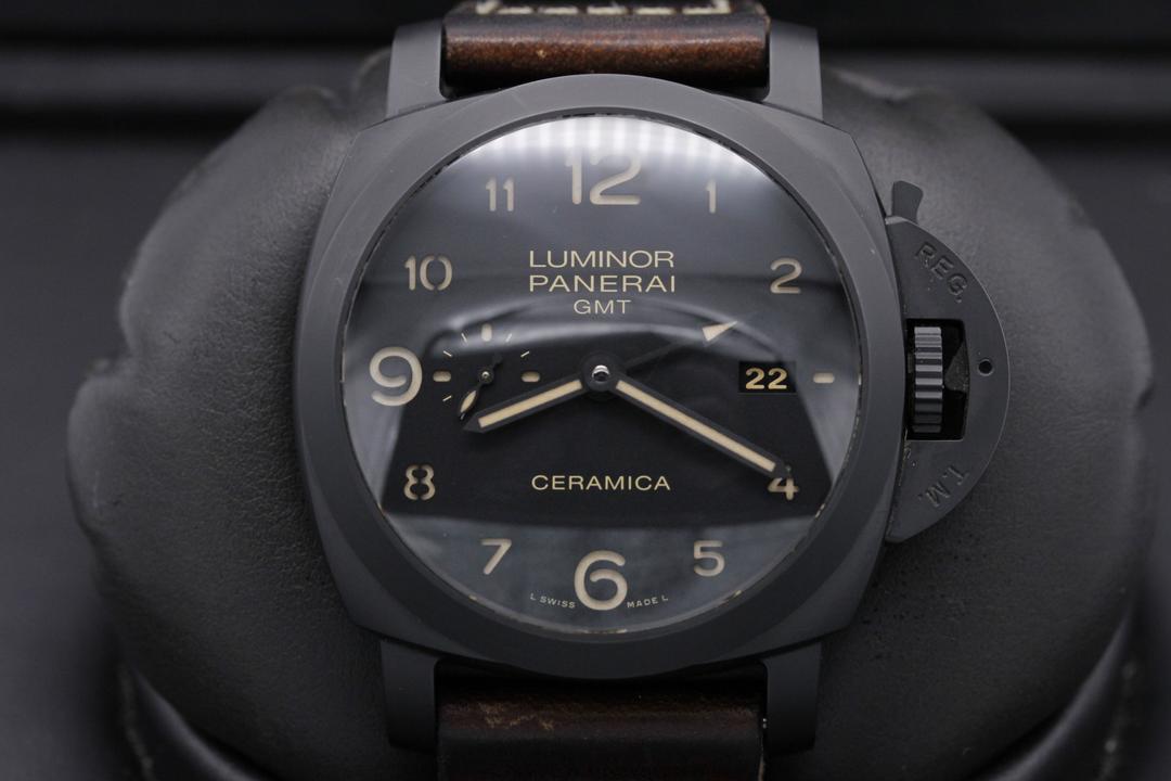 Panerai Luminor 1950 Gmt 3 Day Automatic Ceramica Pam 441