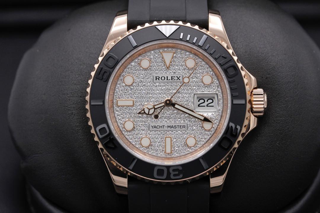 Rolex Yacht Master Factory Pave 116655