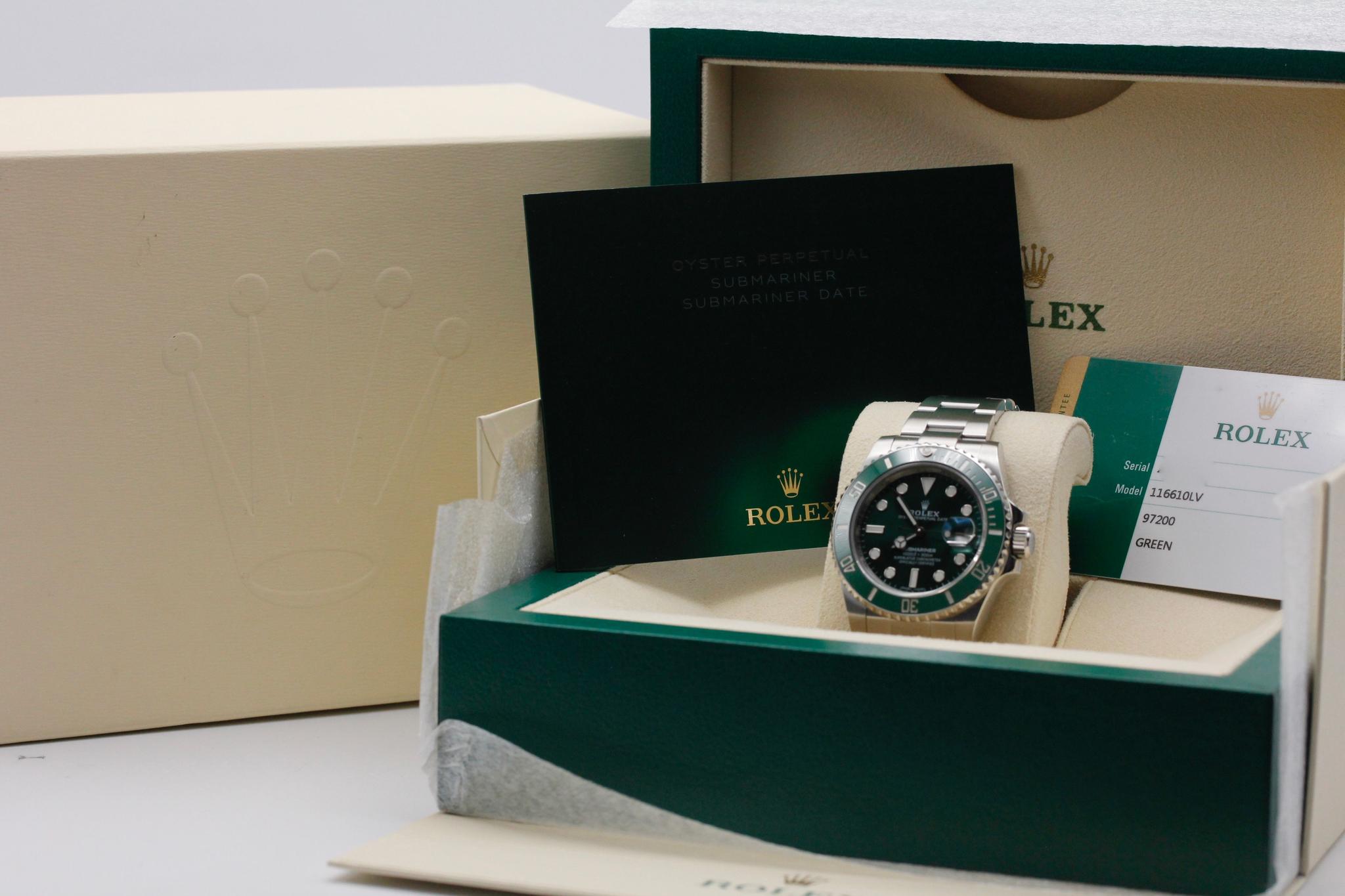 Watch Rolex Submariner Date  Oyster Perpetual 116610 LV / 97200