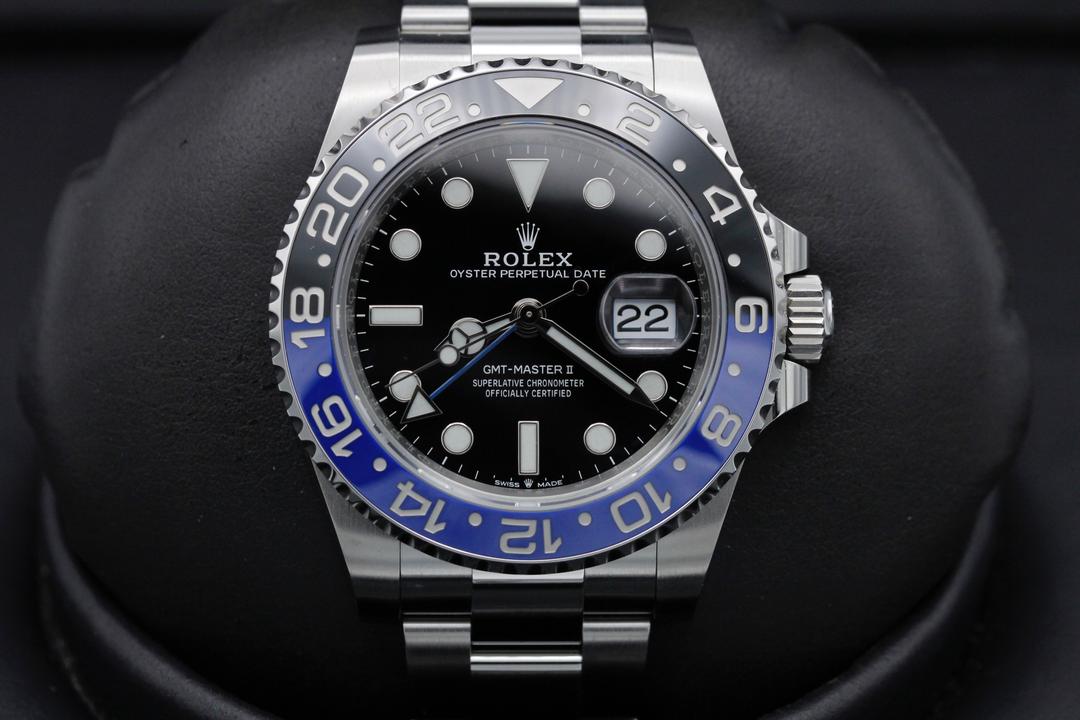 Rolex GMT Master II BLNR "Batman" 126710