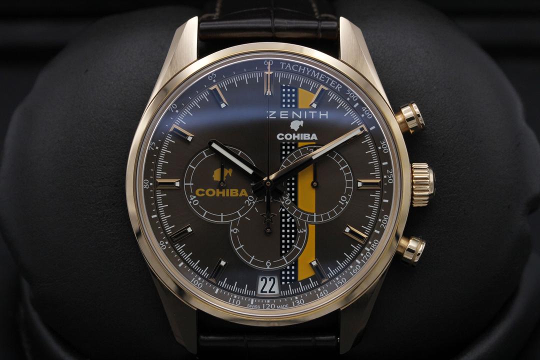 Zenith Chronomaster El Primero Legend of Cohiba 18.2041.400/76.C795