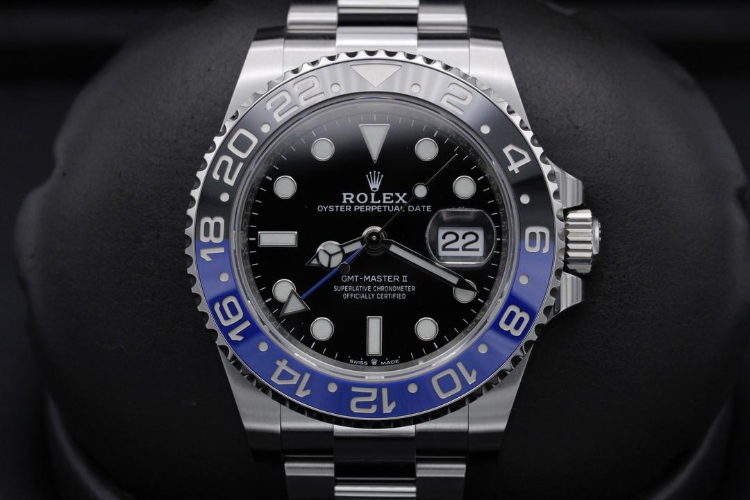 Rolex GMT Master II BLNR "Batman" 126710