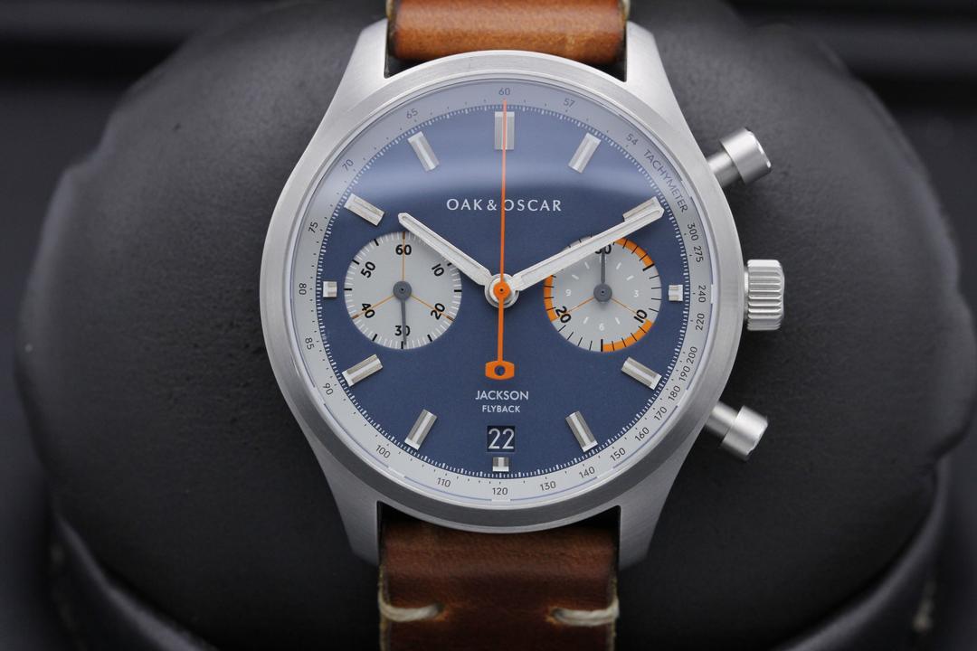 Oak & Oscar The Jackson "Flyback" Navy