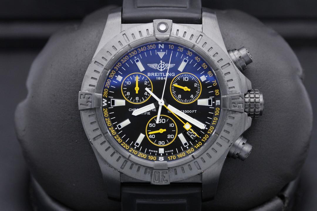 Breitling Avenger Seawolf Black Steel Limited Edition M73390