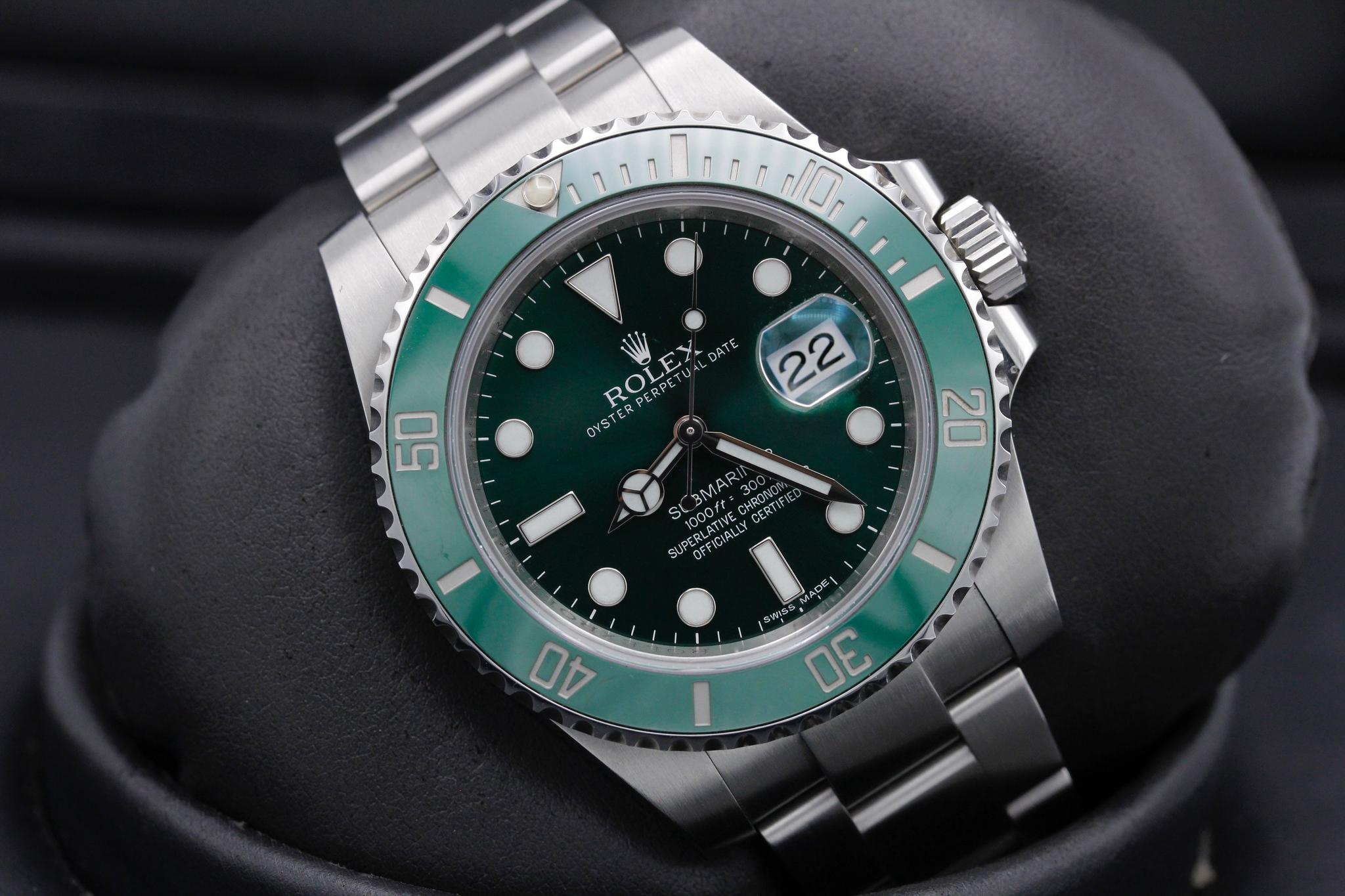 Buy Rolex Submariner Date 116610LV Hulk 2018 Today