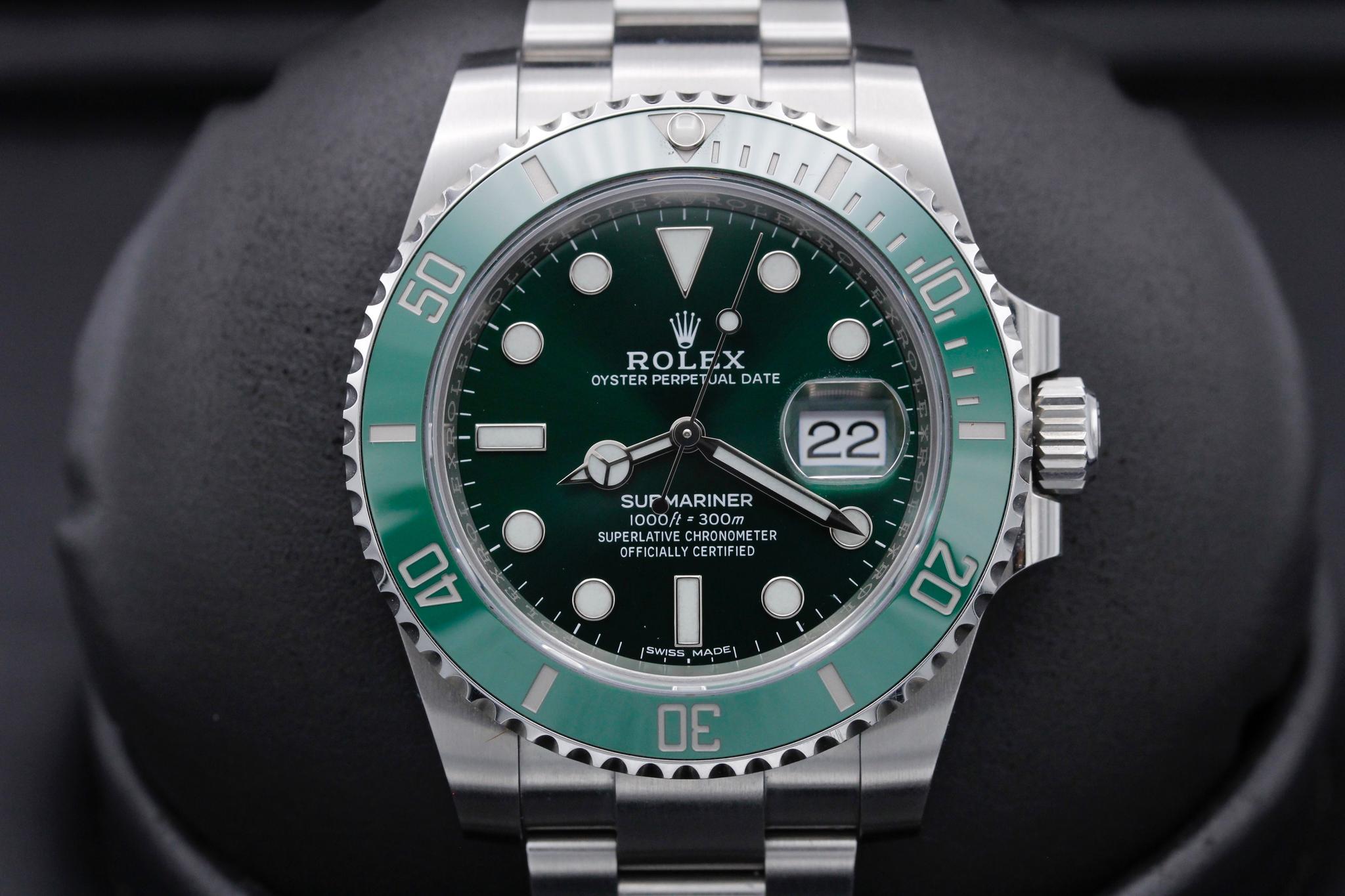 Buy Second Hand Rolex Submariner Date 116610LV Hulk