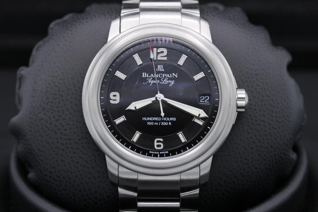 Blancpain Leman Aqua lung Ultra Slim Limited Edition 2100-1130A-64B