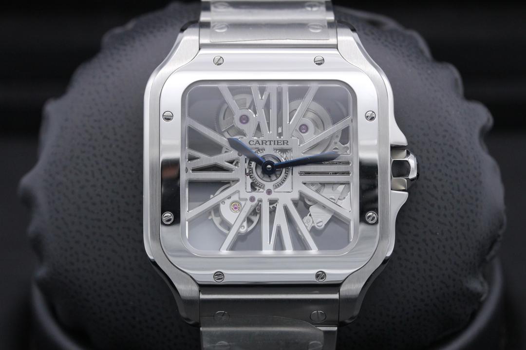 Cartier Santos De Cartier Skeleton WHSA0015