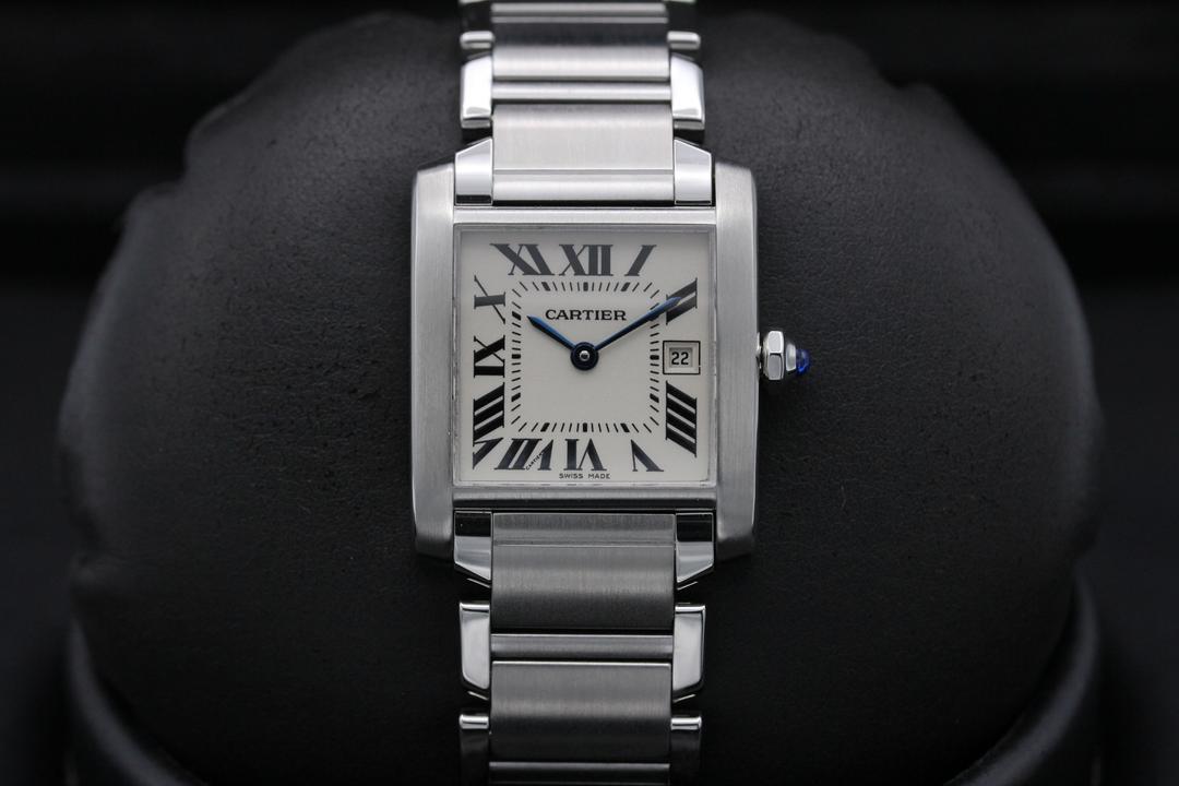 Cartier Medium Ladies Tank Francais  2465