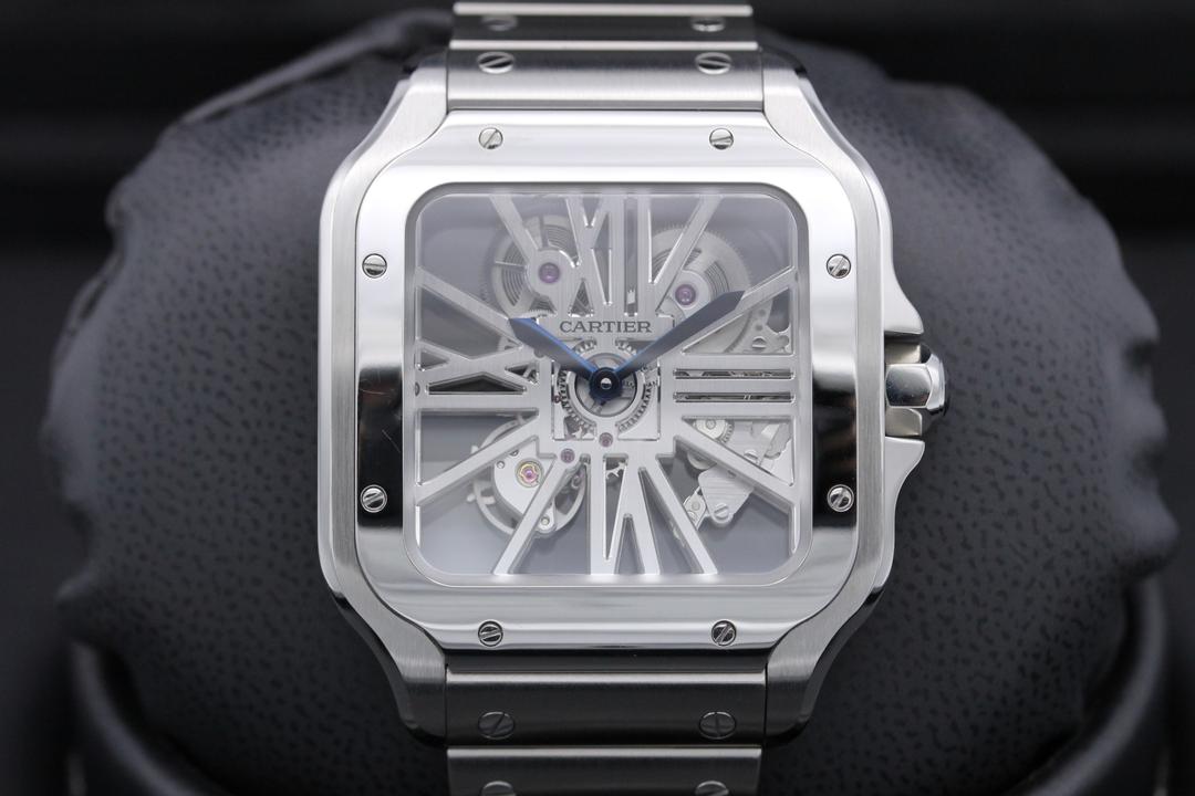 Cartier Santos De Cartier Skeleton WHSA0015