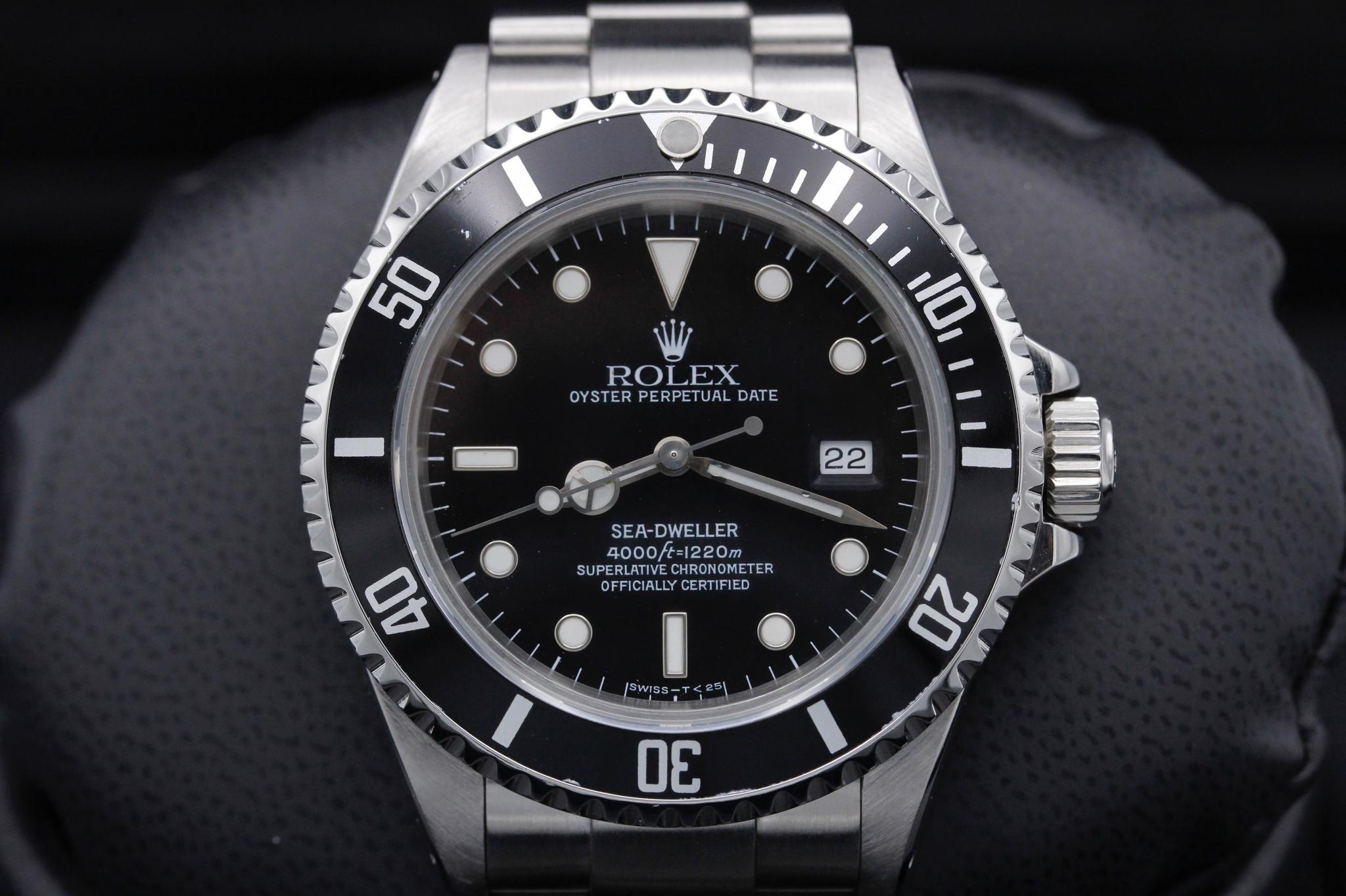 at forstå eksistens træfning Pre-Owned Rolex Sea Dweller 16600 | OC WATCH GUY