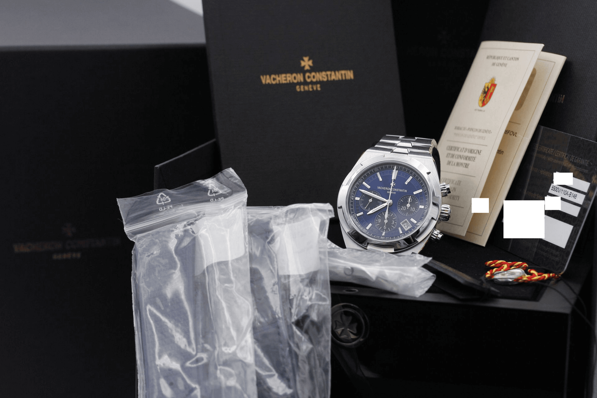Vacheron Constantin Overseas Chronograph 5500V Blue Dial - Trade