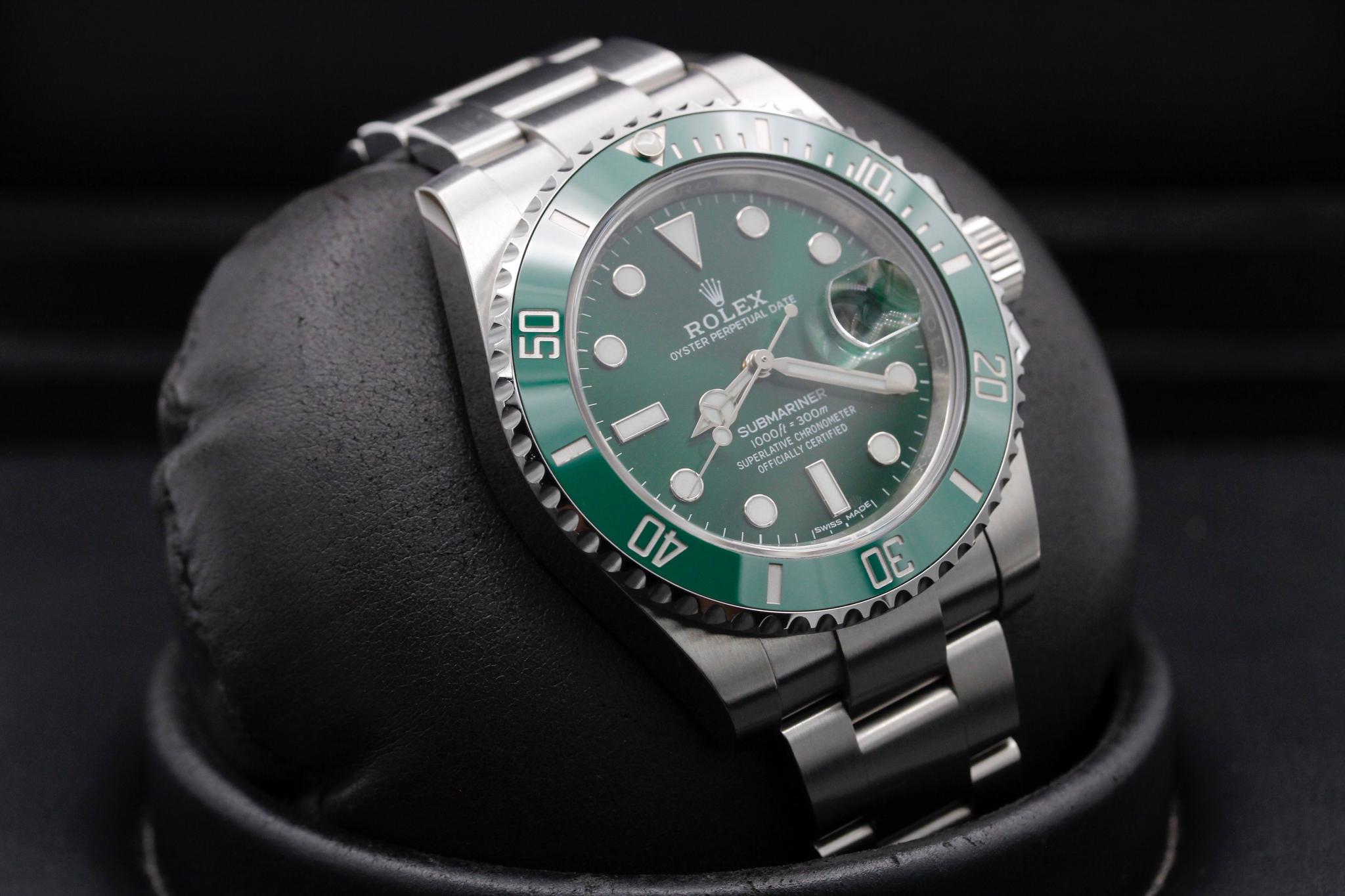 Pre-Owned Rolex Submariner Hulk 116610LV