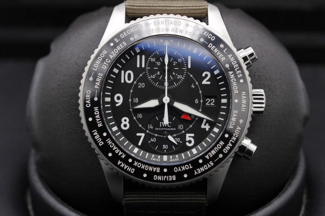 IWC Pilot Timezoner "Chronograph" IW395001